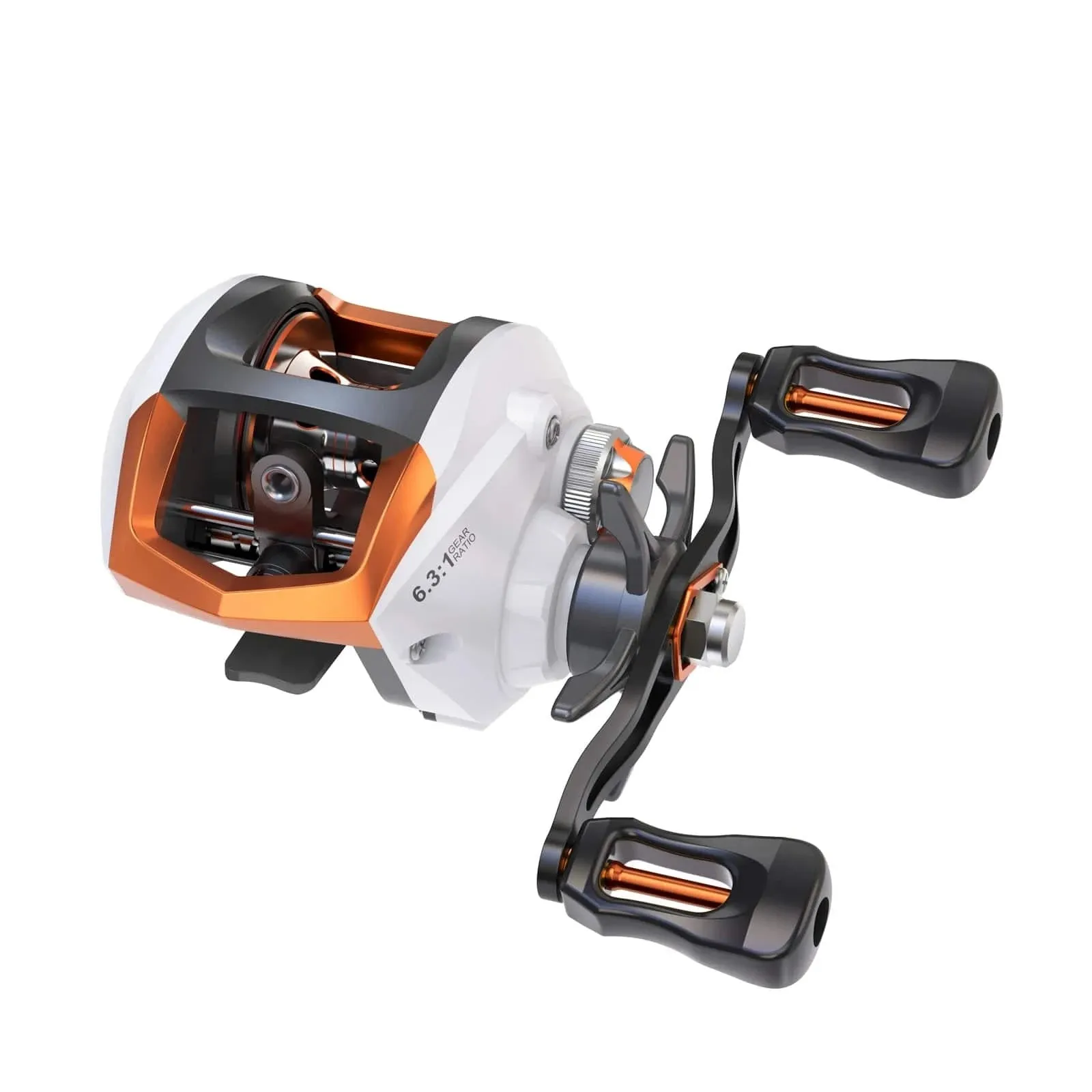 12 1 Ball Bearings Baitcasting Reel Fishing Fly High Speed Fishing Reel with Magnetic Brake System