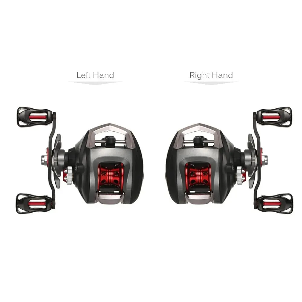 12 1 Ball Bearings Baitcasting Reel Fishing Fly High Speed Fishing Reel with Magnetic Brake System