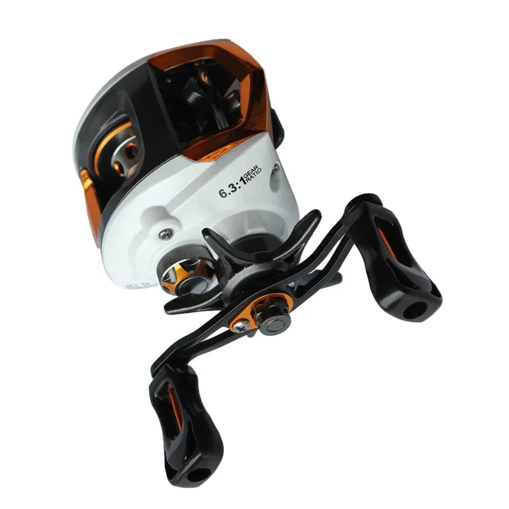 12 1 Ball Bearings Baitcasting Reel Fishing Fly High Speed Fishing Reel with Magnetic Brake System