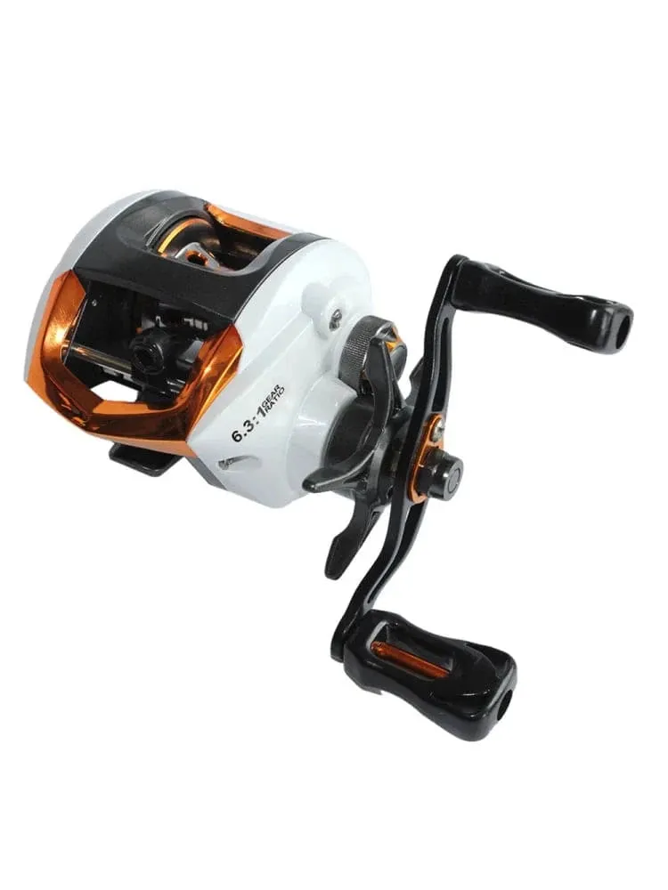 12 1 Ball Bearings Baitcasting Reel Fishing Fly High Speed Fishing Reel with Magnetic Brake System