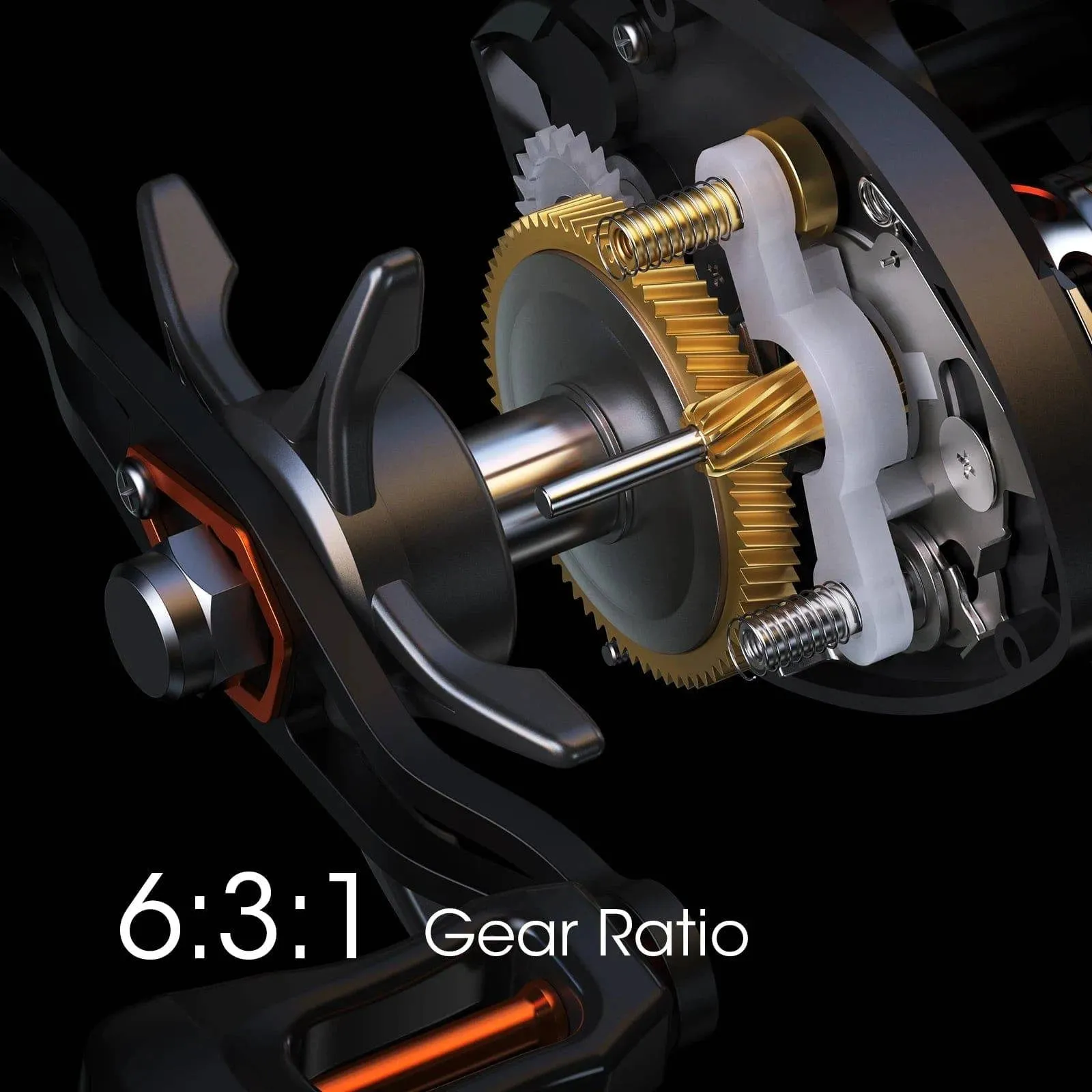 12 1 Ball Bearings Baitcasting Reel Fishing Fly High Speed Fishing Reel with Magnetic Brake System