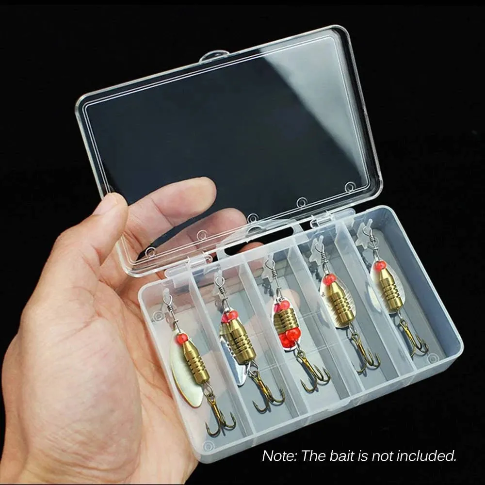 14 Compartment Fishing Bait Lure Hooks Box Bait Storage Case Fishing Tool Tackle Organizer Sorting Box