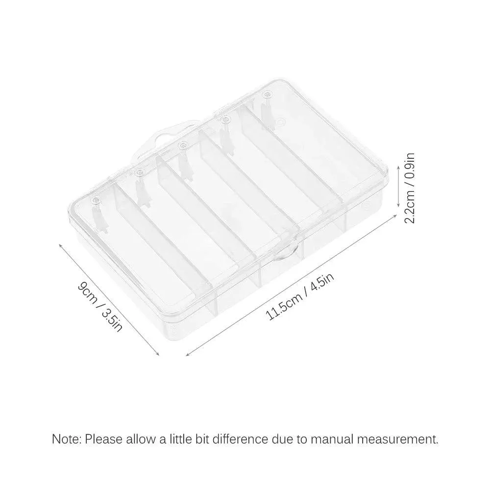 14 Compartment Fishing Bait Lure Hooks Box Bait Storage Case Fishing Tool Tackle Organizer Sorting Box