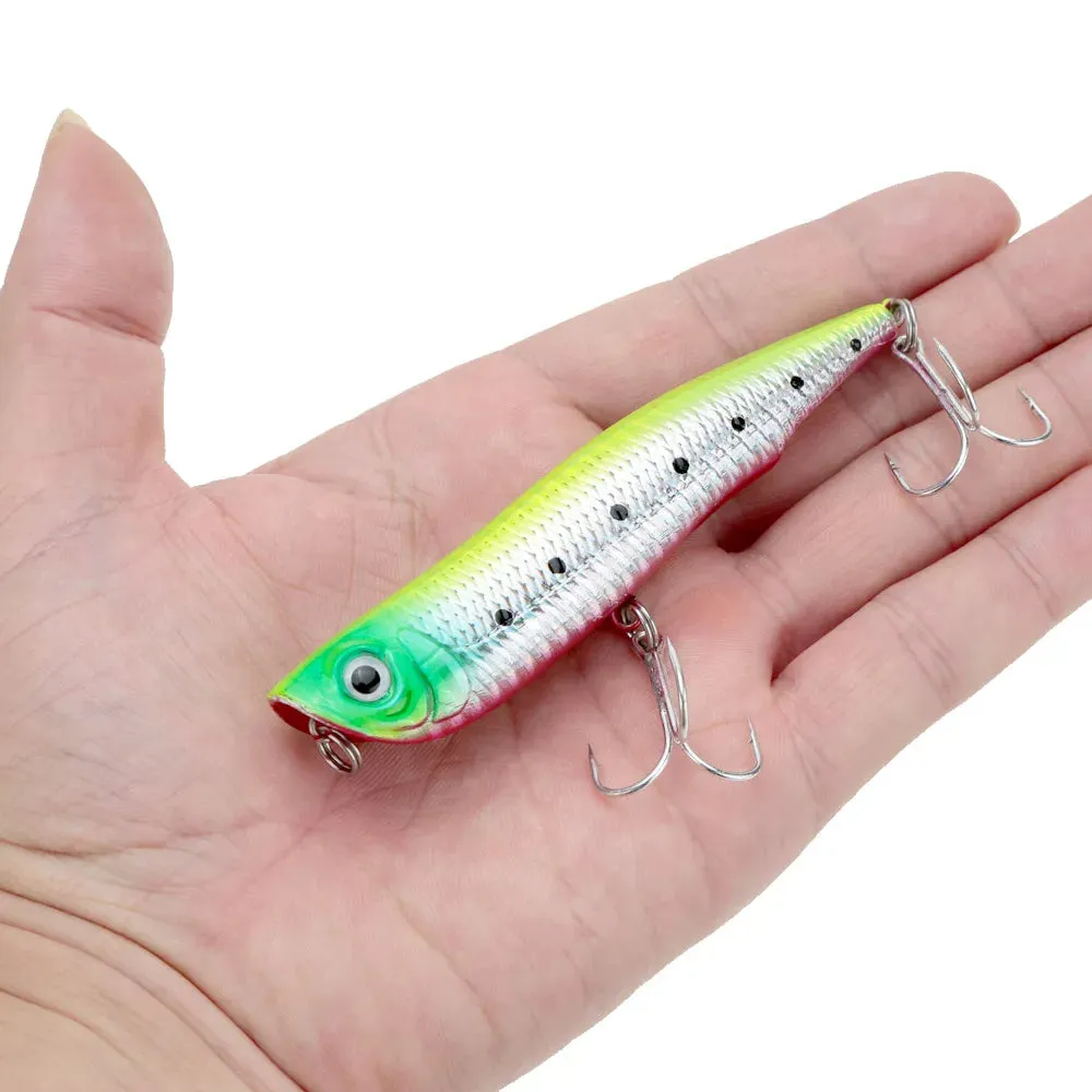 1PCS Minnow Fishing Lure 105mm /17g Floating Hard Bait Wobbler Jig Bait Crankbait Carp Pesca Fishing tackle SwimBait