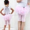 2017 Fashion Baby Girl Culottes Leggings Gauze Pants Party Skirts Bowknot Tutu Skirts Blue/Pink/Yellow