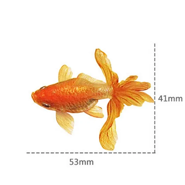 3D Resin Painting Sticker | Filling Material for Miniature Goldfish Pond DIY | Resin Craft Supplies (1 Sheet)