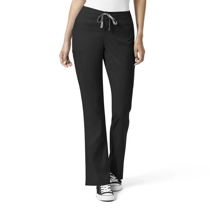 5319 WonderWink PRO Women's Moderate Flare Leg Cargo Pant