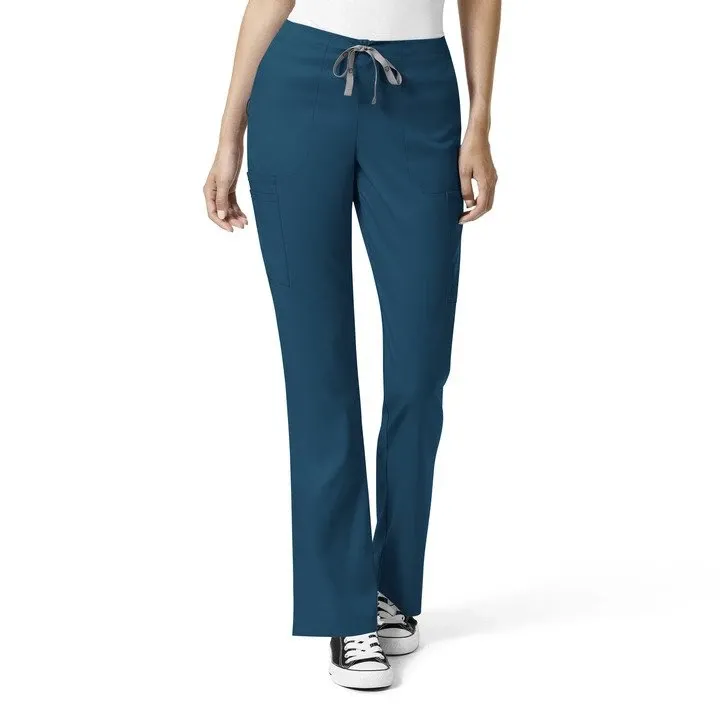 5319 WonderWink PRO Women's Moderate Flare Leg Cargo Pant