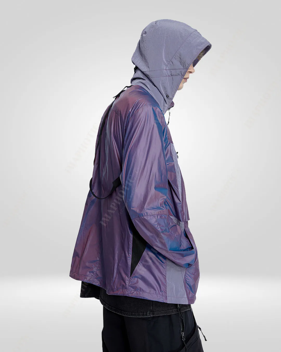 Adaptive Cyclist's Rain Jacket | Hooded & Waterproof