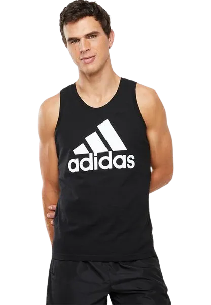 ADIDAS BLACK TANK - MEN - BLACK