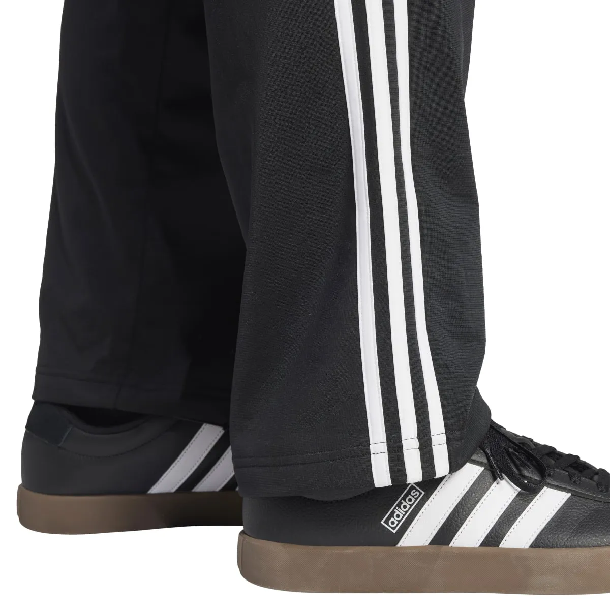 adidas Men's Essentials 3-Stripes Open Hem Pants (Tall)