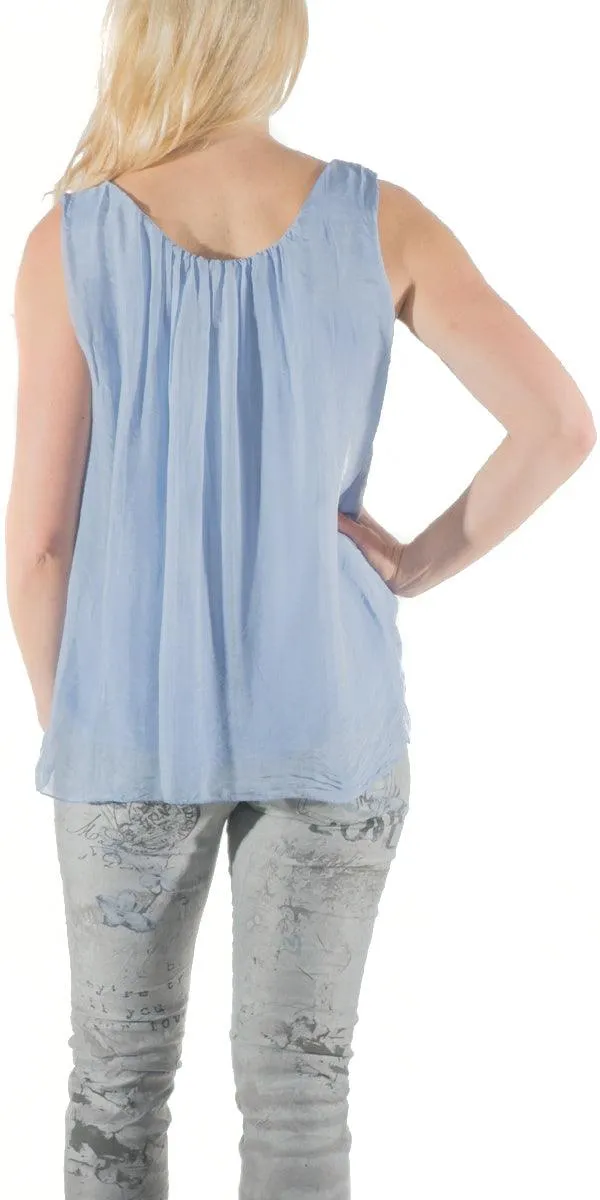 Aella Silk Tank