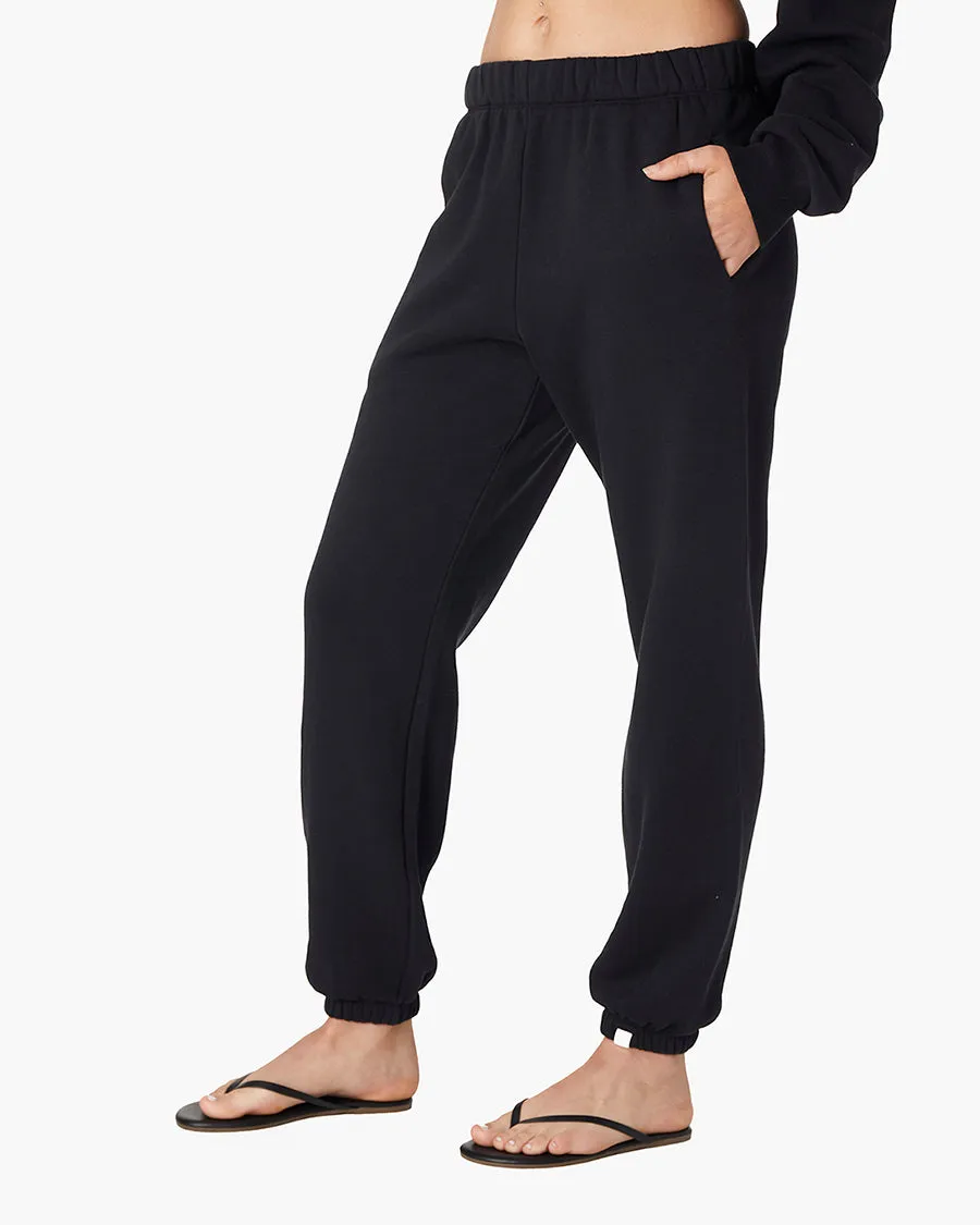 Air Whipped Sweatpant - Black