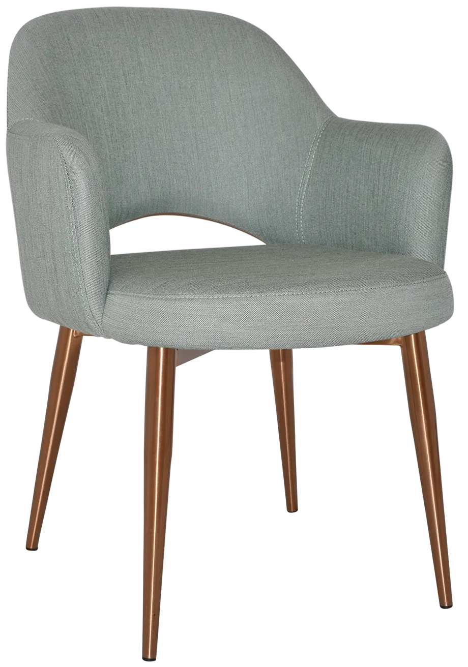 Albury Arm Chair Metal (Slim)