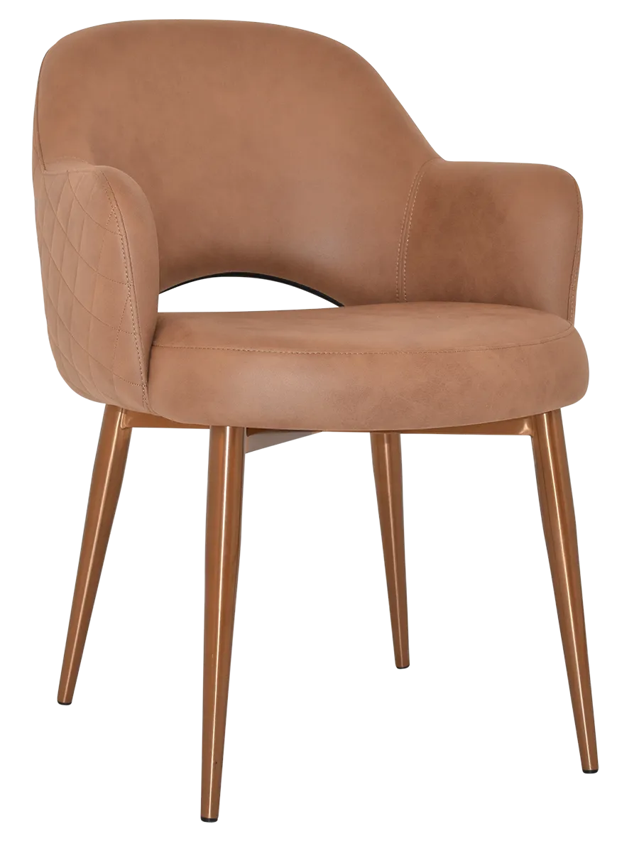 Albury Arm Chair Metal (Slim)