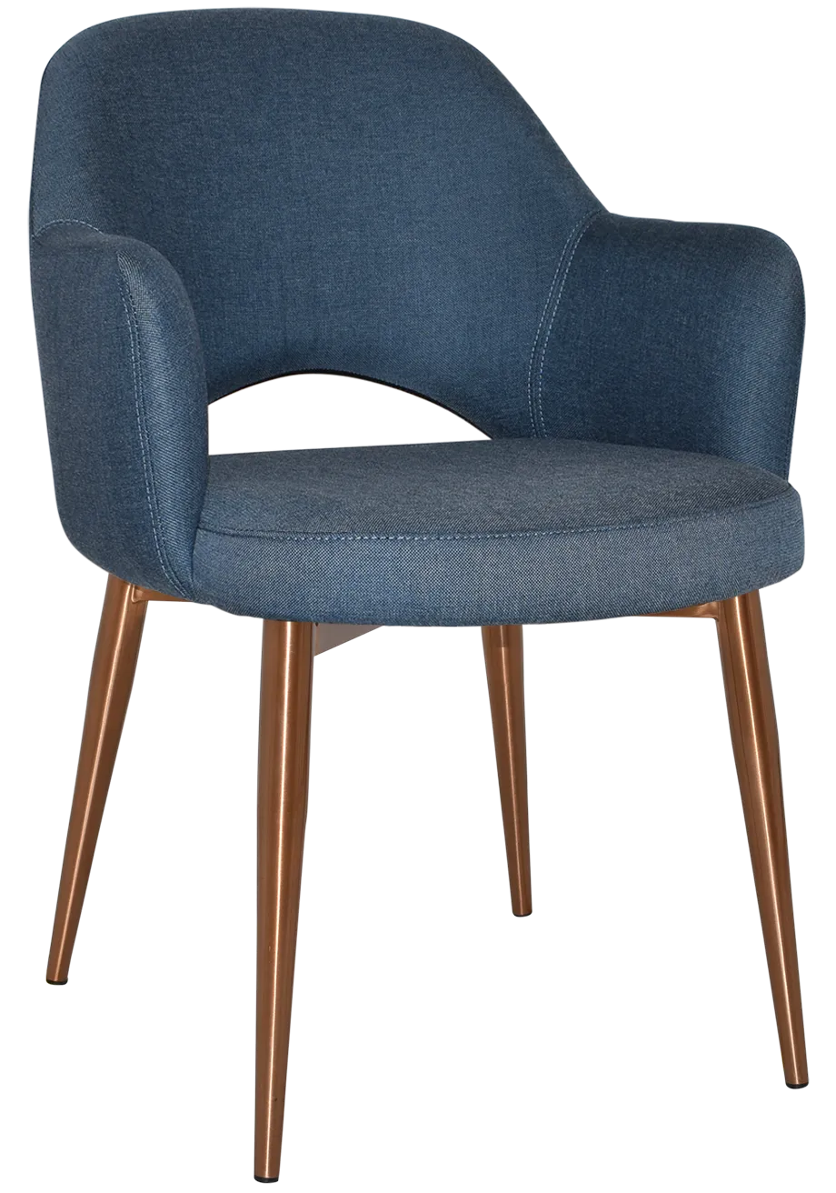 Albury Arm Chair Metal (Slim)