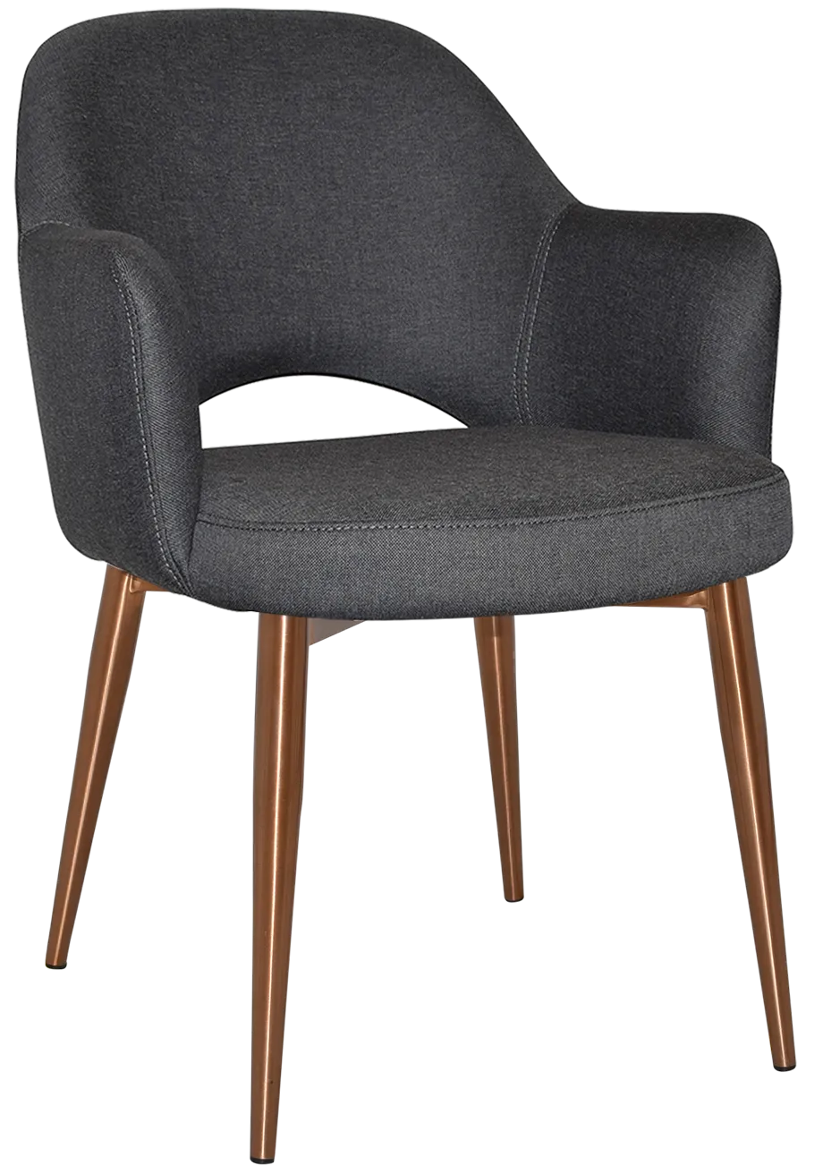 Albury Arm Chair Metal (Slim)