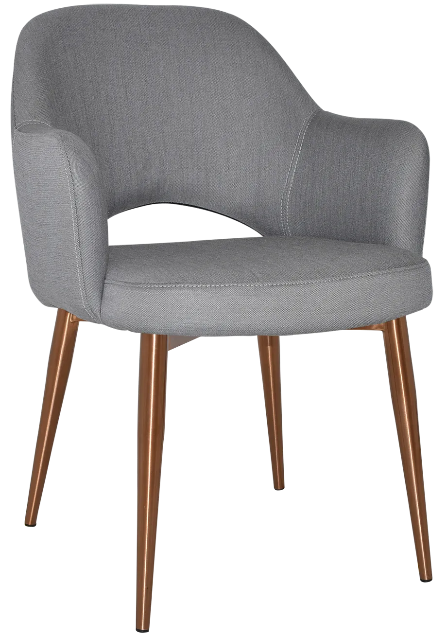 Albury Arm Chair Metal (Slim)