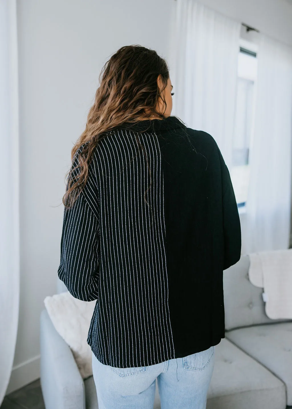 Amber Button Down Top