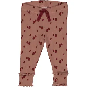 Apple Leggings, Daydream/Cabernet/Bark