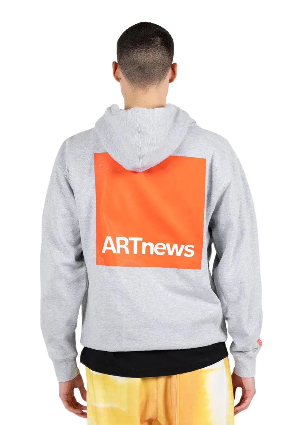 art news hoodie - Heather Grey