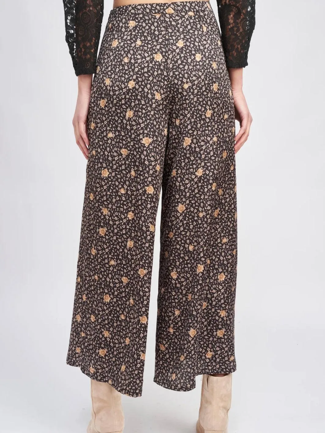 Autum Chic Satin Pant