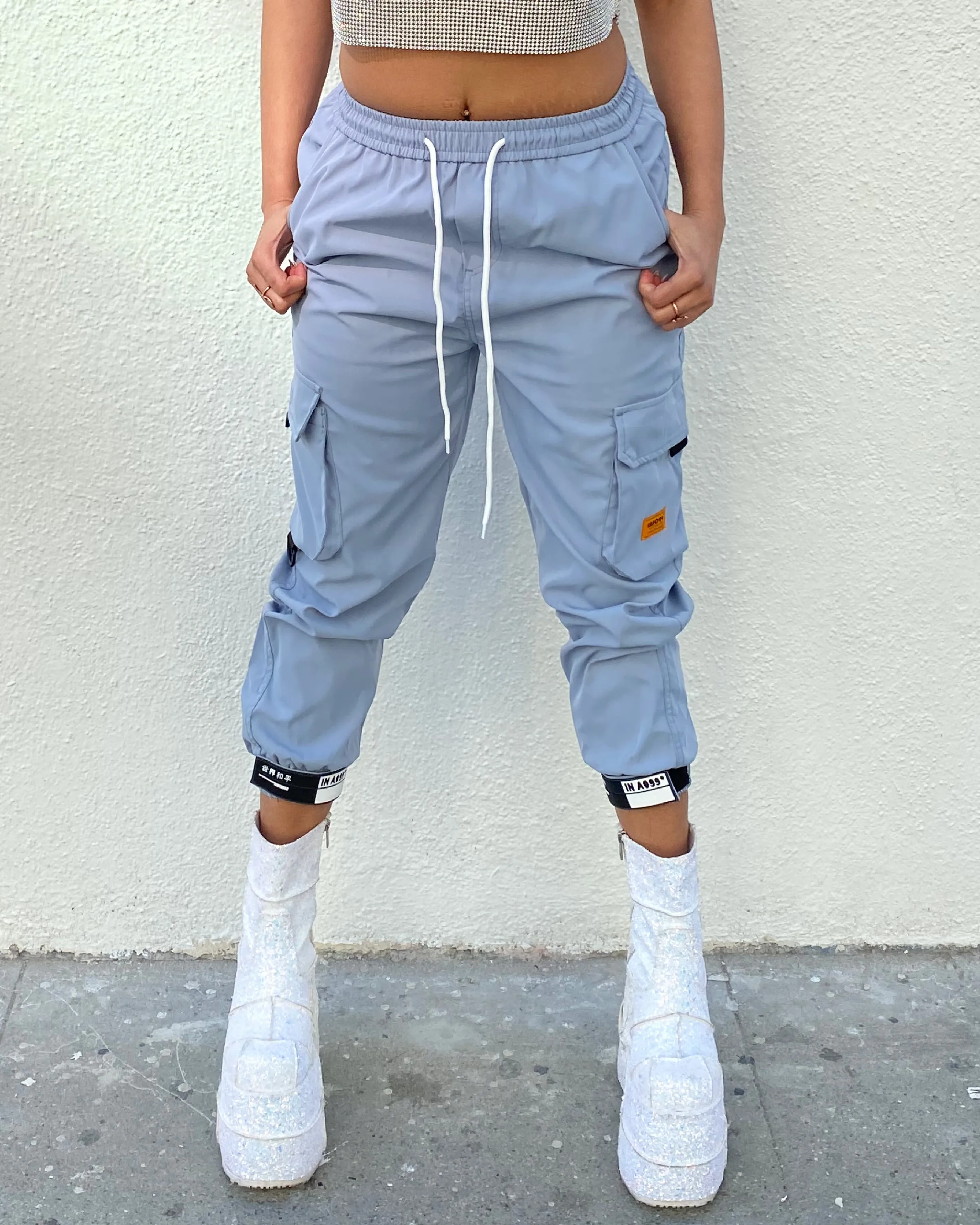 Baby Blue Boy Unisex Cargo Pants