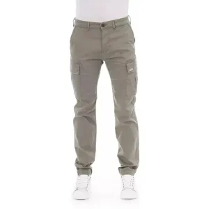 Baldinini Trend Beige Cotton Men Cargo Pant