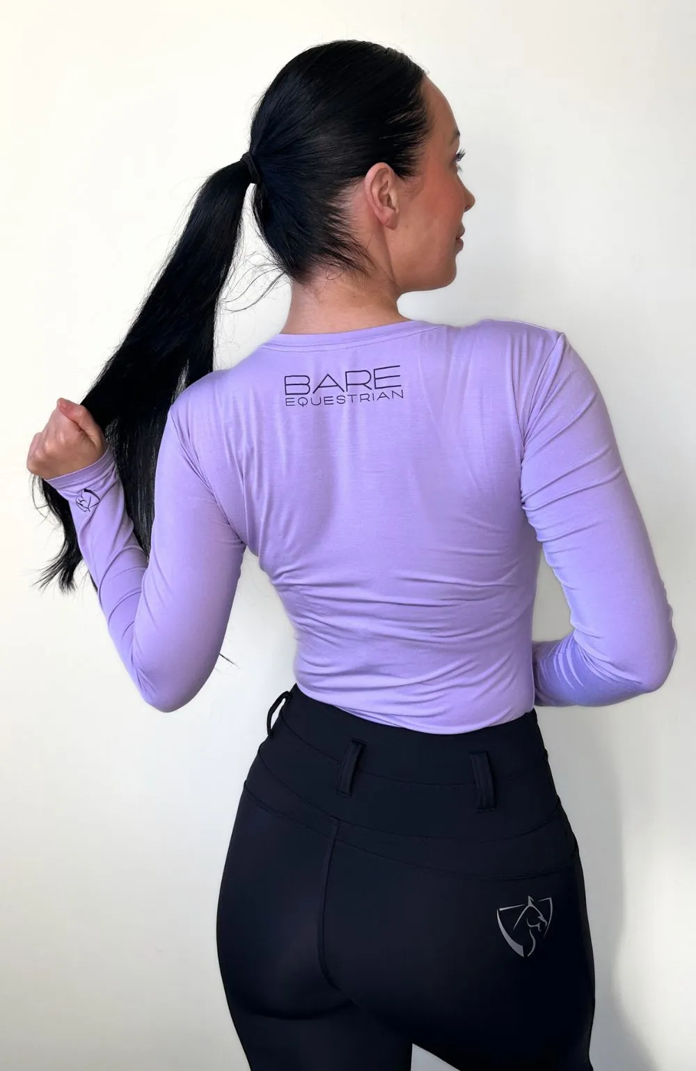 BARE Active Long Sleeve Tee - Lilac