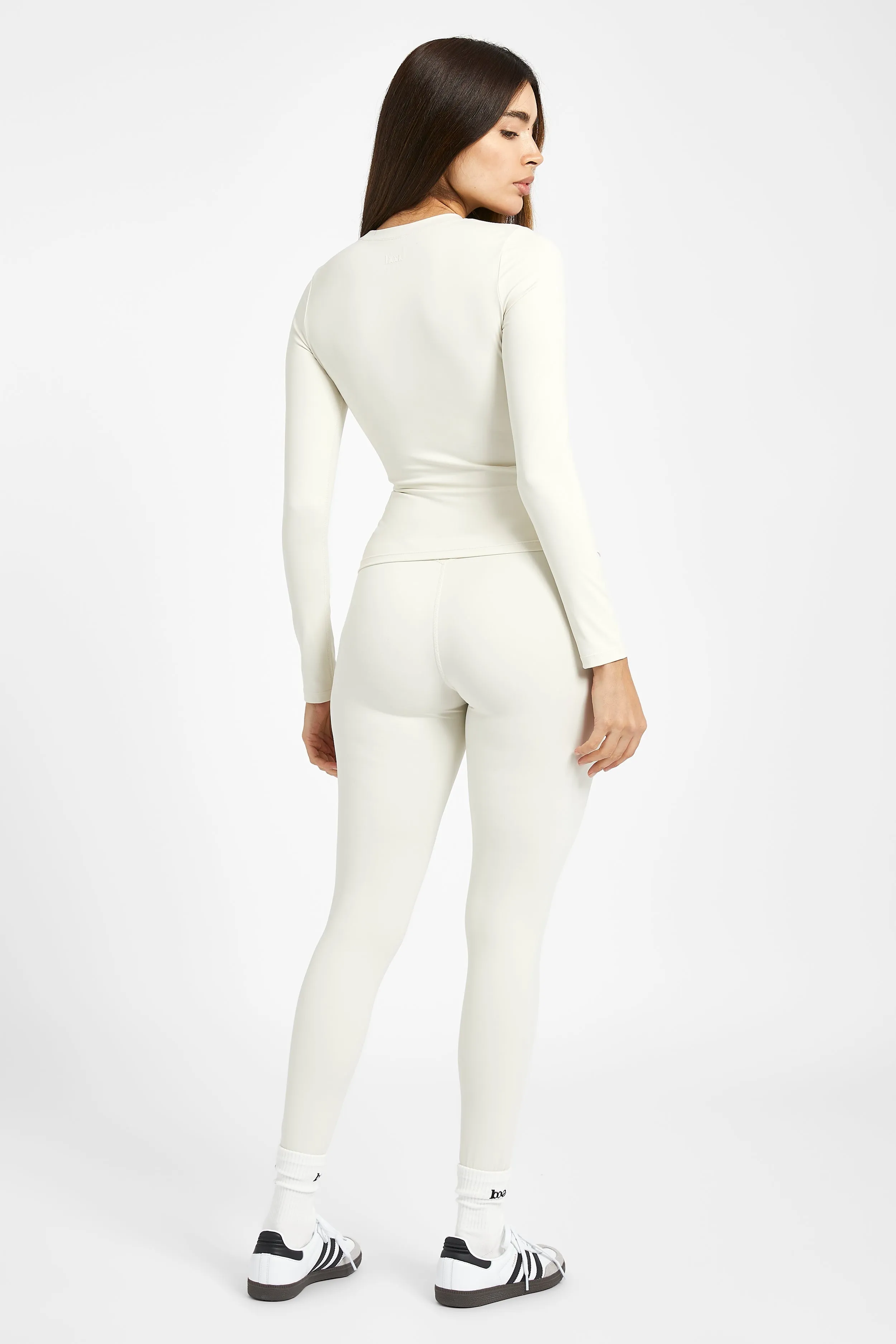 Base Sculpting Long Sleeve Top - Tofu