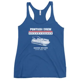 Bass River Pontoon Tank Top - Cape Cod, MA | Women's Patriotic Summer TankTop