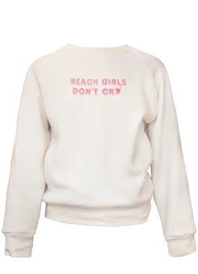 Beach Girls Don't Cry Kids' Classic Crew Pullover