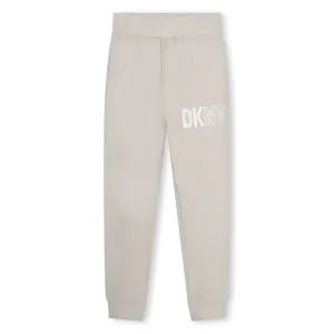 Beige Logo Sweatpants