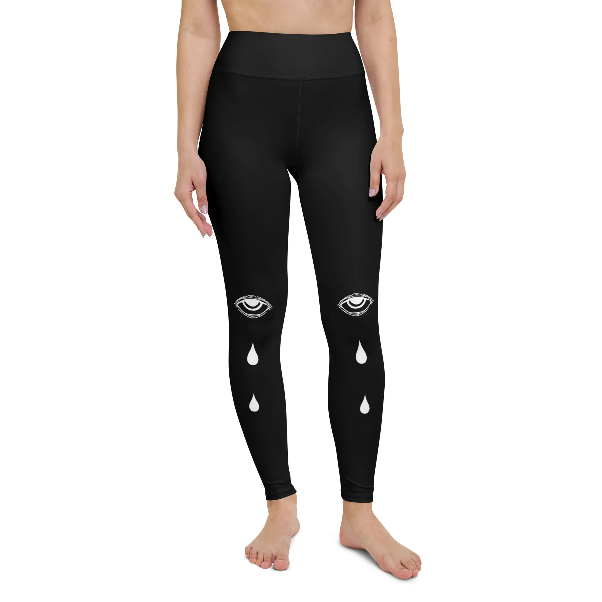 Bitter Truth Leggings - Vegan UPF 50  Protection Dark Academia Goth Yoga Activewear Occult Witchy Leisurewear