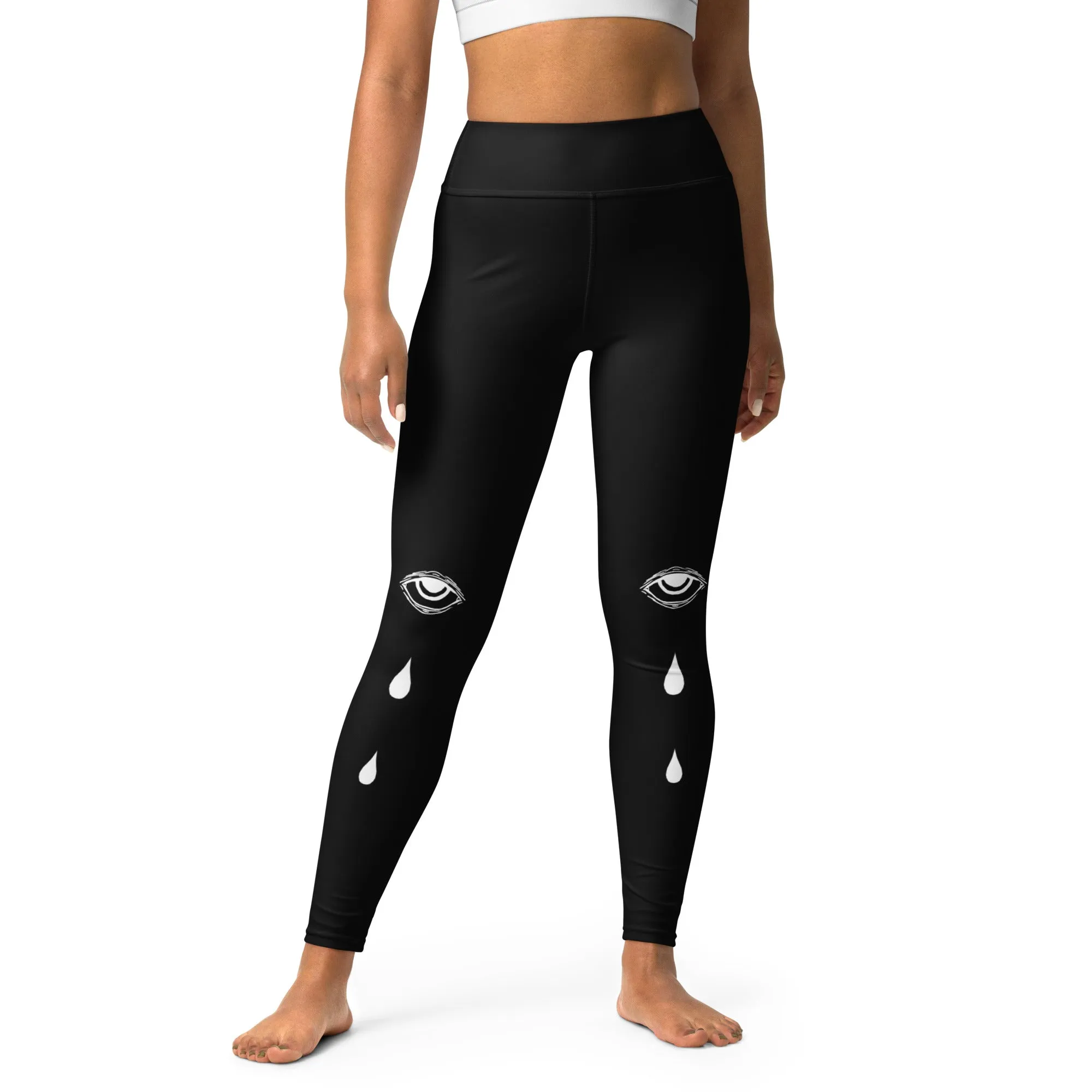 Bitter Truth Leggings - Vegan UPF 50  Protection Dark Academia Goth Yoga Activewear Occult Witchy Leisurewear