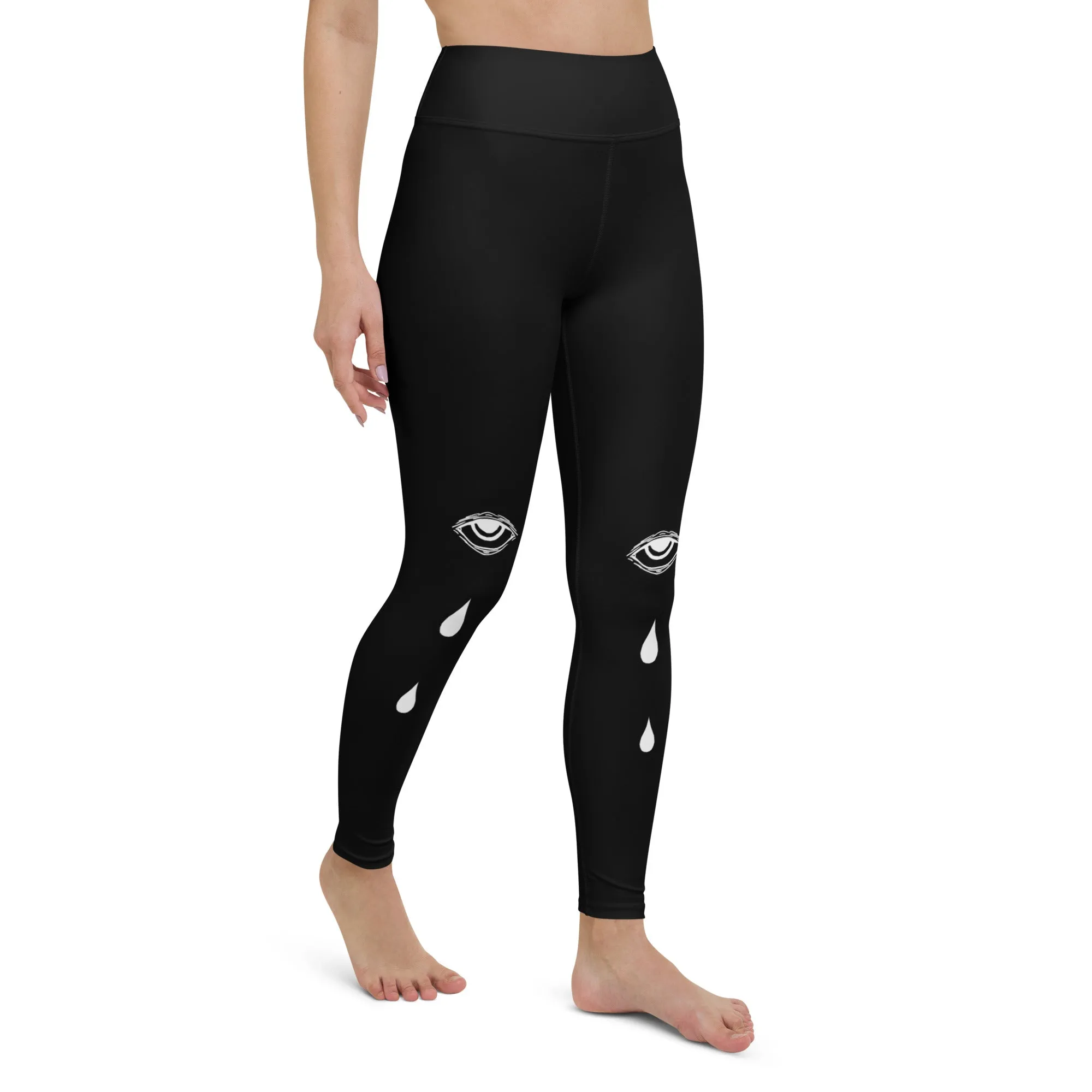 Bitter Truth Leggings - Vegan UPF 50  Protection Dark Academia Goth Yoga Activewear Occult Witchy Leisurewear