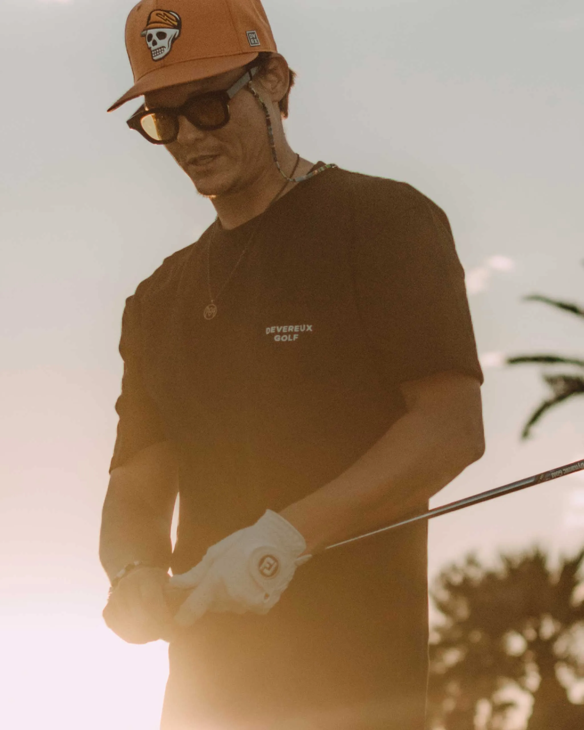 Black Devereux Golf Essential Pocket Tee