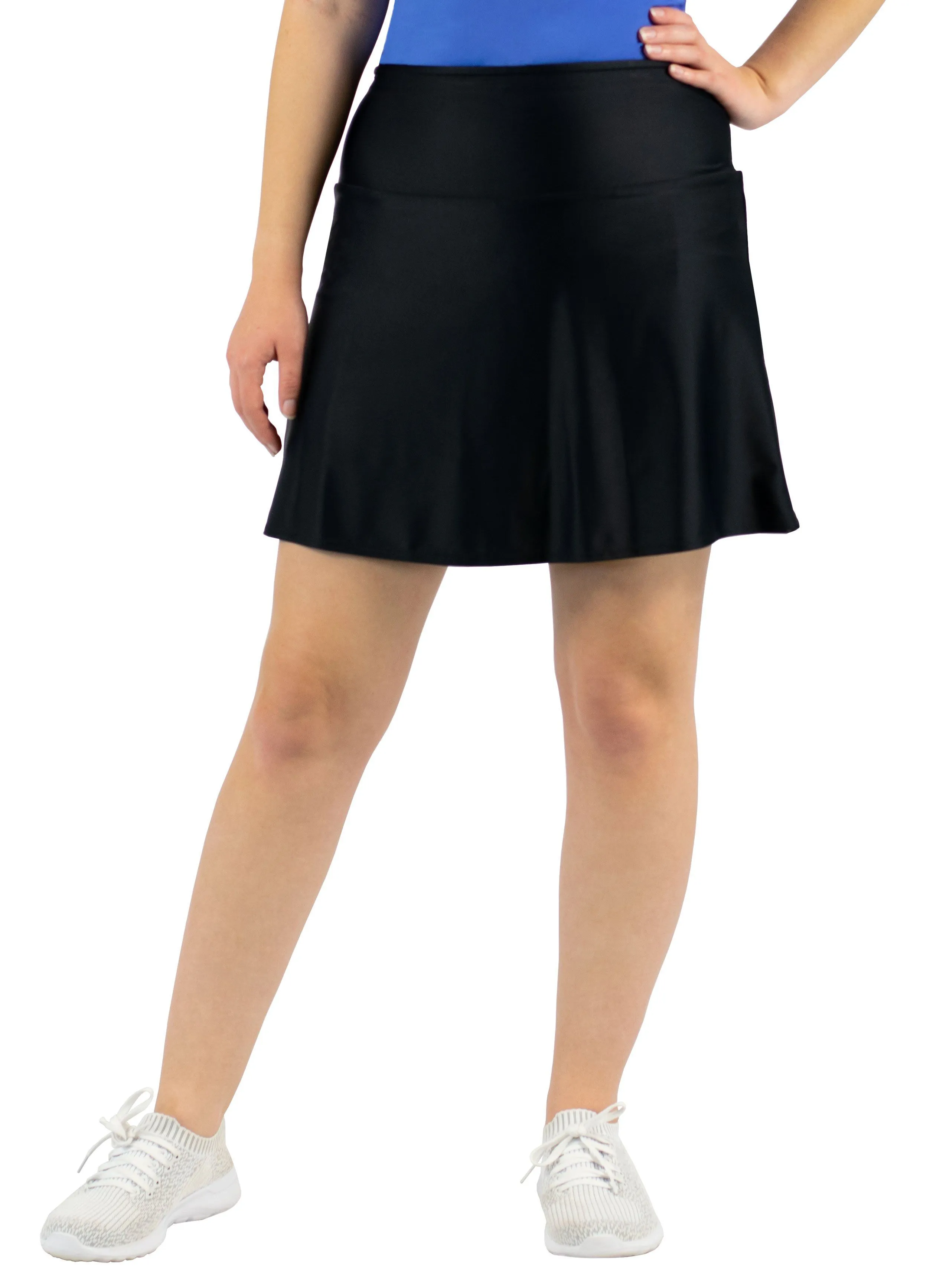 Black Silk Skirt (7 Styles)