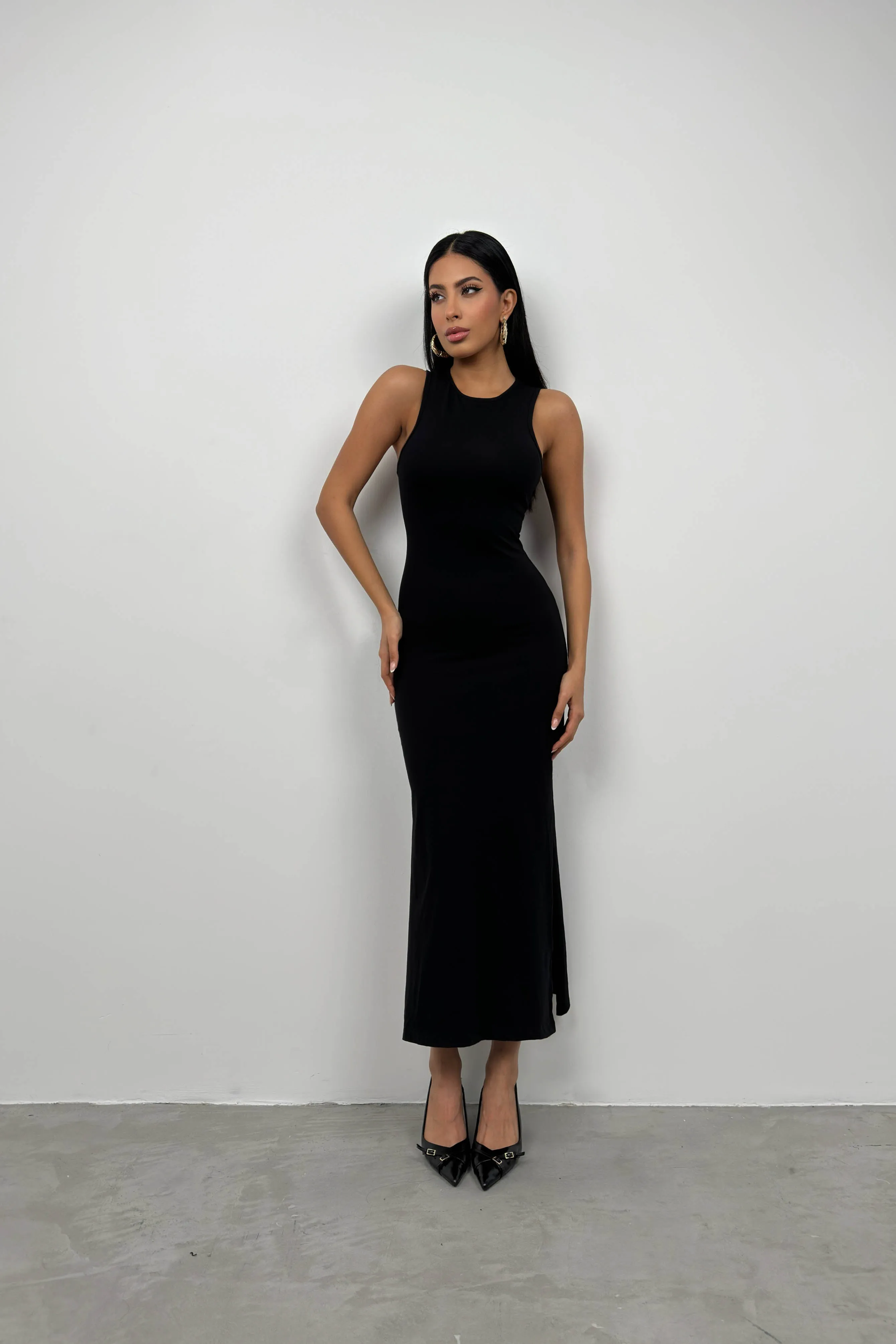 Bodycon Dress With Slit