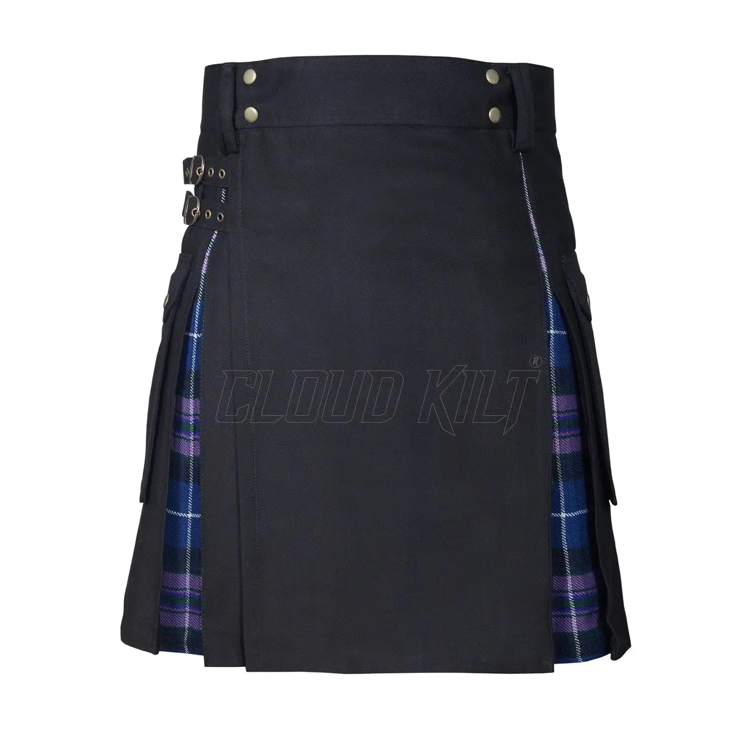 Box Pleated Tartan Hybrid Pride of Scotland Utility Kilt