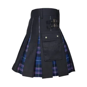 Box Pleated Tartan Hybrid Pride of Scotland Utility Kilt