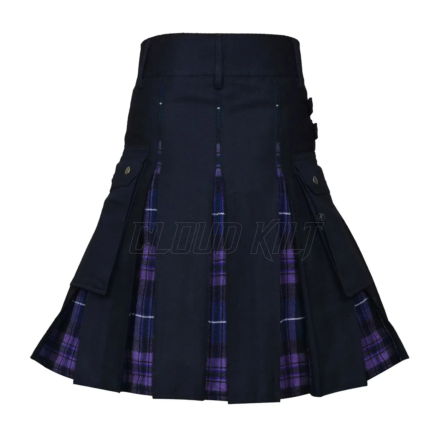 Box Pleated Tartan Hybrid Pride of Scotland Utility Kilt