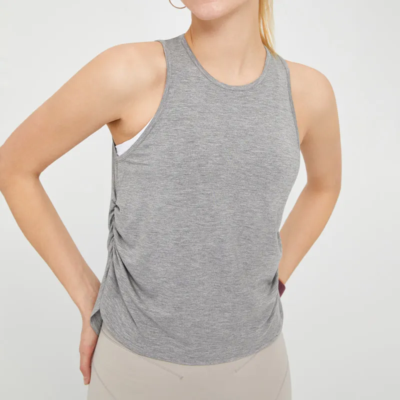 BreeLite™ High Neck Workout Tank Top