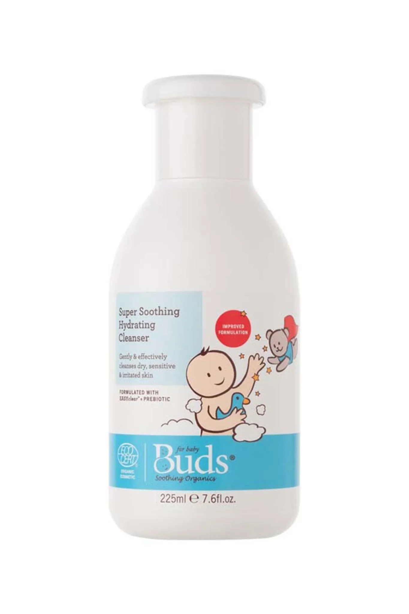 Buds Soothing Organics Super Soothing Hydrating Cleanser 225ml