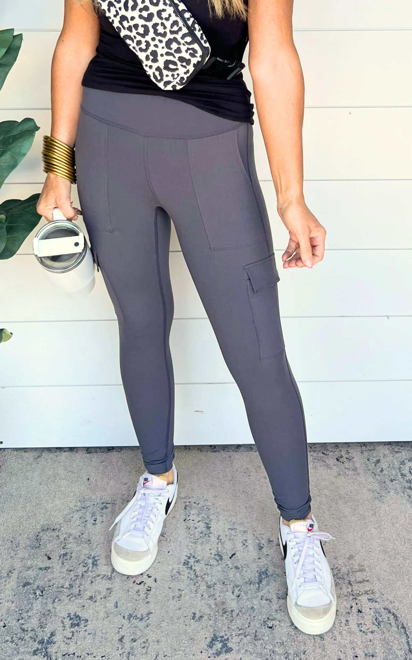 Butter Hi Waist Cargo Yoga Pants | Rae Mode - Final Sale