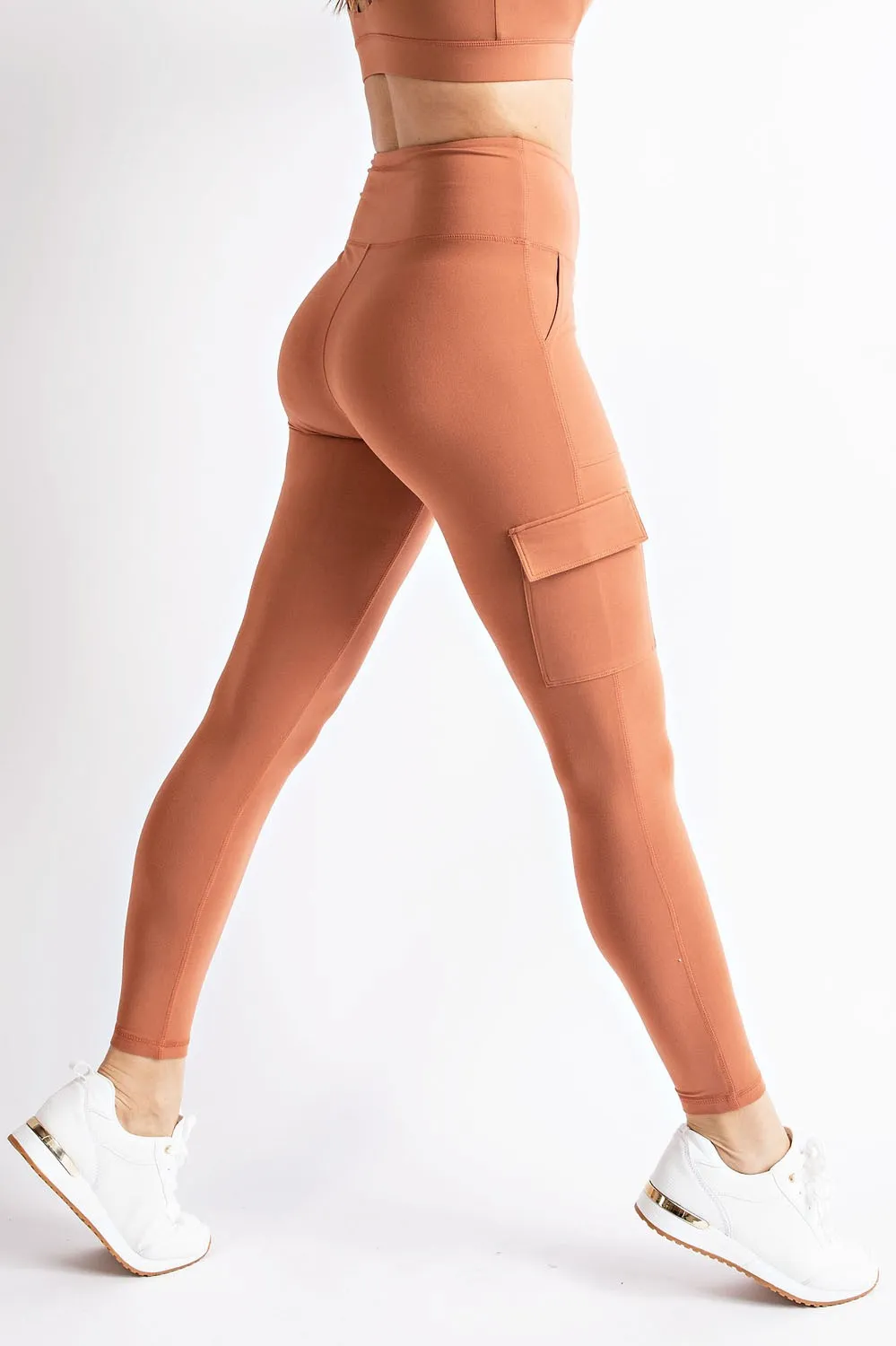 Butter Hi Waist Cargo Yoga Pants | Rae Mode - Final Sale