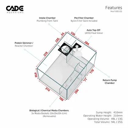 Cade Reef S2 600