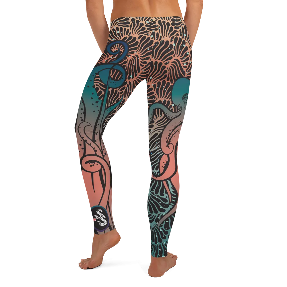 Camouflage Octopus Leggings (Warehouse)