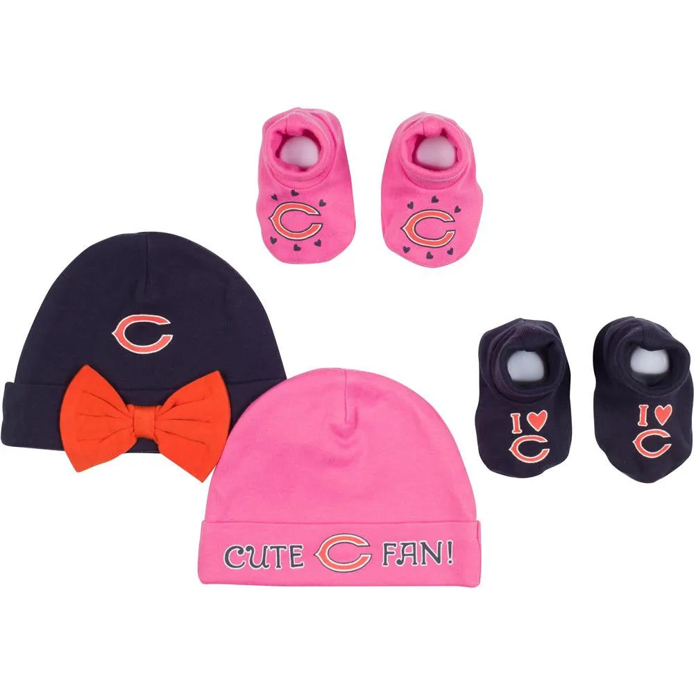 Chicago Bears Girl Baby Fan Gift Set