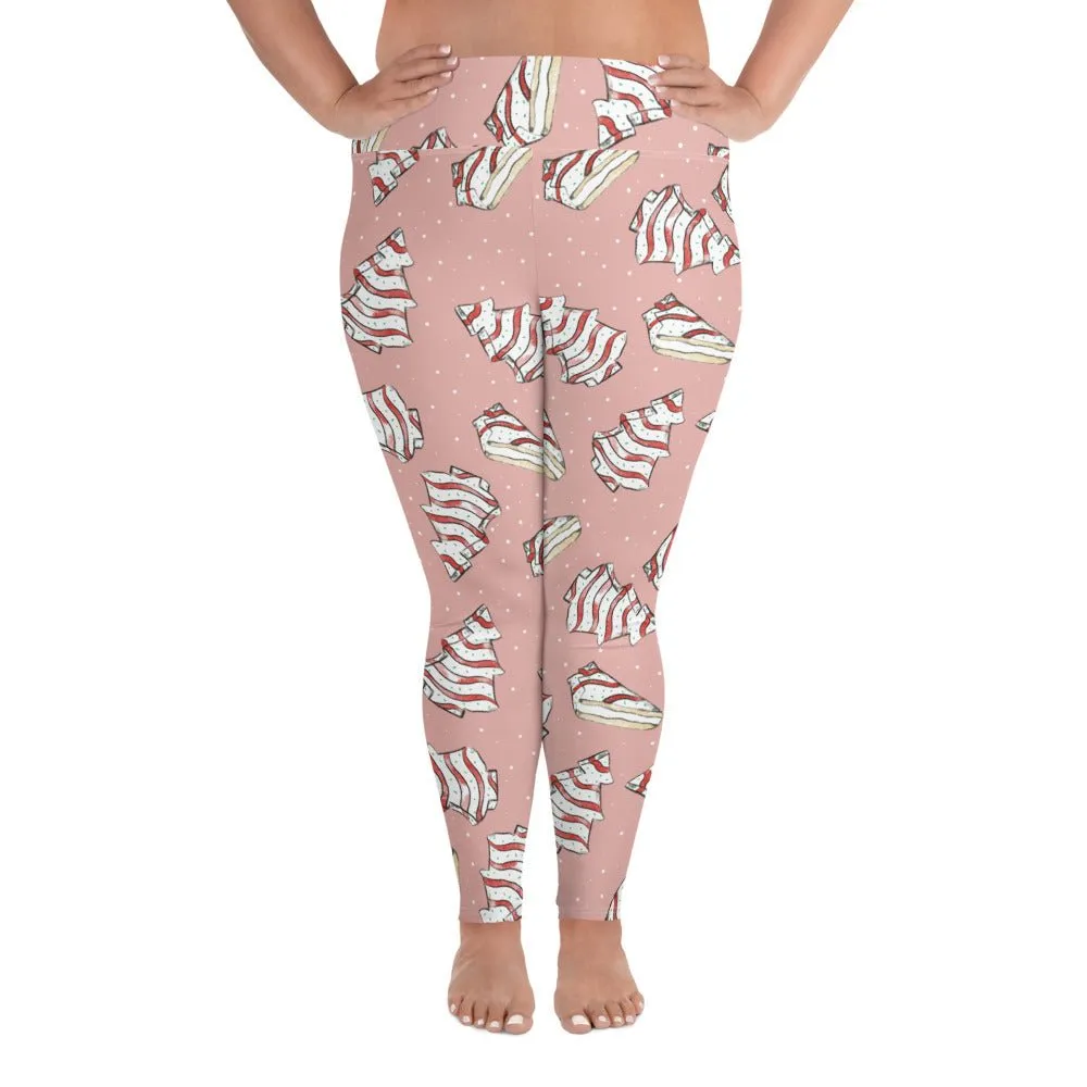 Christmas Cake  Plus Size Leggings